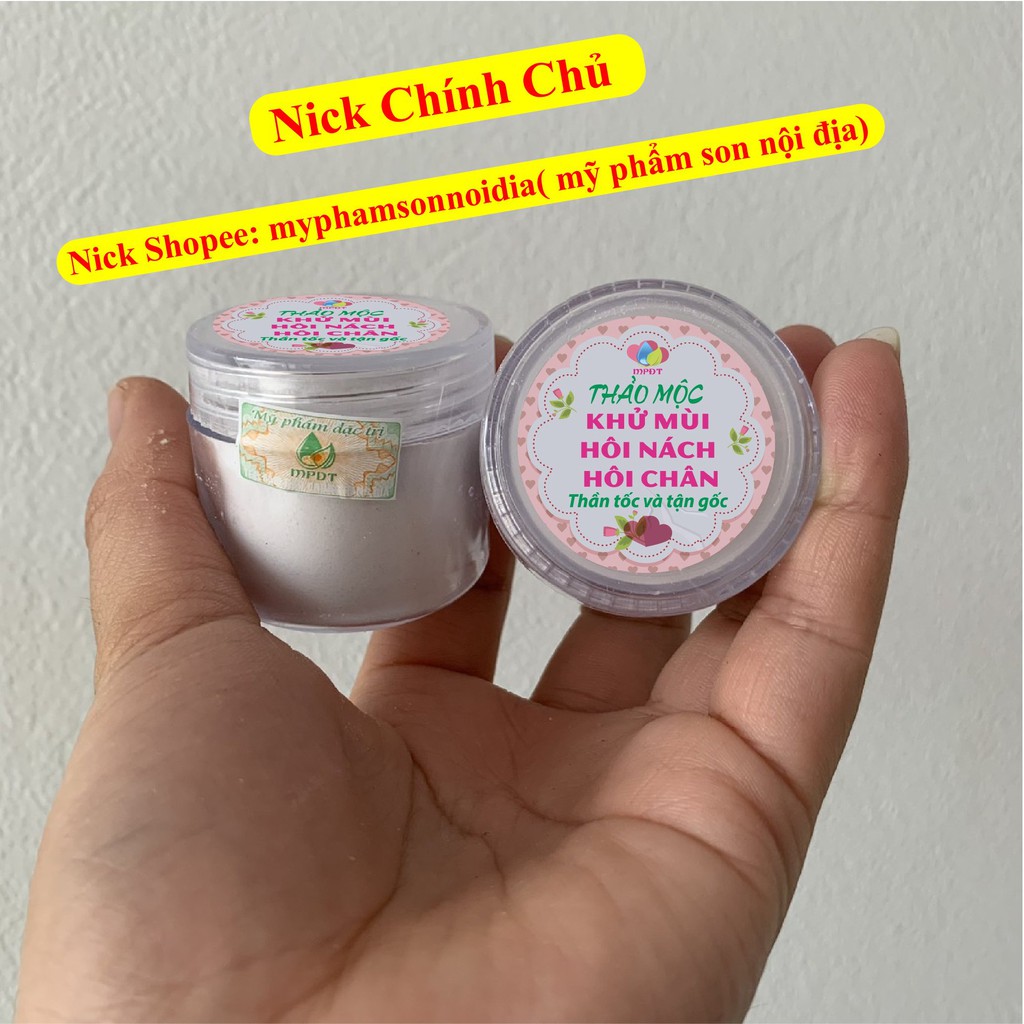 Thảo Mộc Khử Mùi HÔI NÁCH, HÔI CHÂN, GIẢM MỒ HÔI, GIẢM THÂM ĐEN NÁCH…Thảo Dược Khử Mùi mpdt <Chính Hãng>