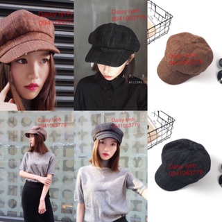 MŨ NEWSBOY KẺ DẠ CÓ DÂY RÚT PHÍA SAU
