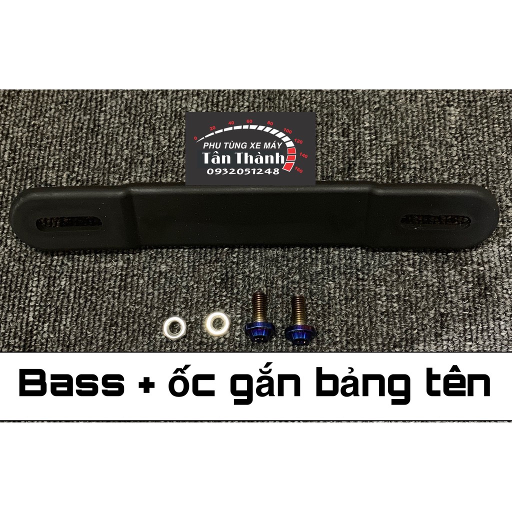 Bảng tên Titan Dream kèm bass ốc