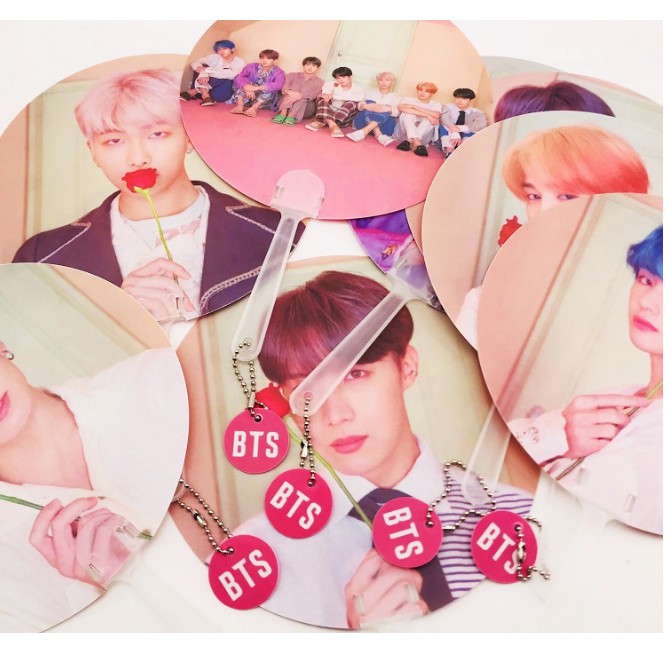 Quạt nhựa cầm tay BTS Persona (loại 2)