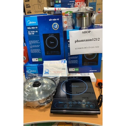 Bếp điện từ Midea MI-B2016DA 2000W - Hàng chính hãng