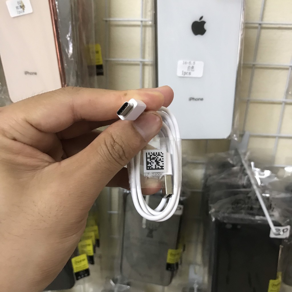 Sạc Nhanh SamSung Chính Hãng - Bộ Cáp Sạc USB - Type C dùng cho Note 8 S10, Note 10, S20, S20+, S20 Ultra - BH 3 Tháng
