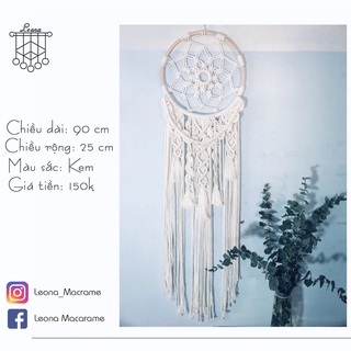Macrame treo tường Dreamcatcher
