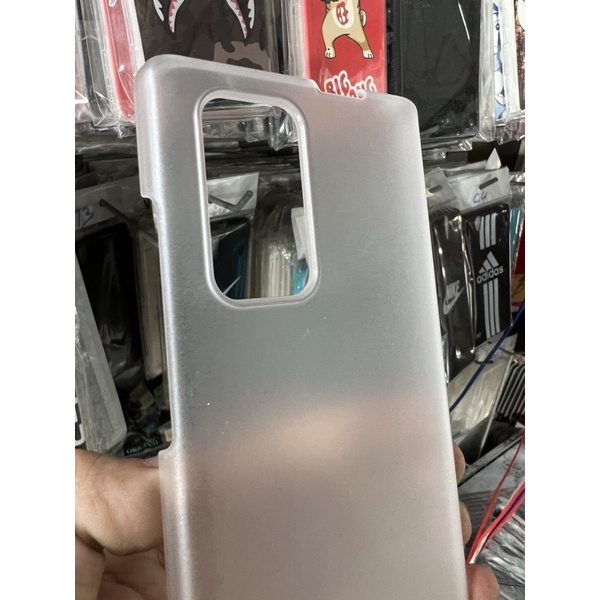 Ốp lưng Cứng màu đen,trong đục LG Wing