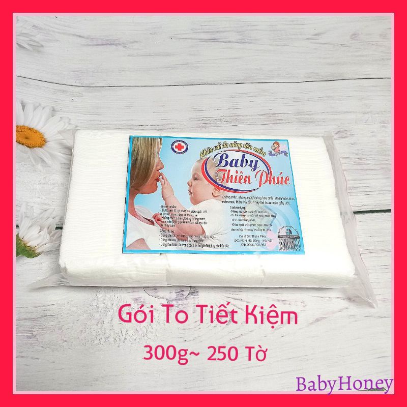 Khăn khô đa năng Baby THIÊN PHÚC ( Gói 300g ~250 tờ)