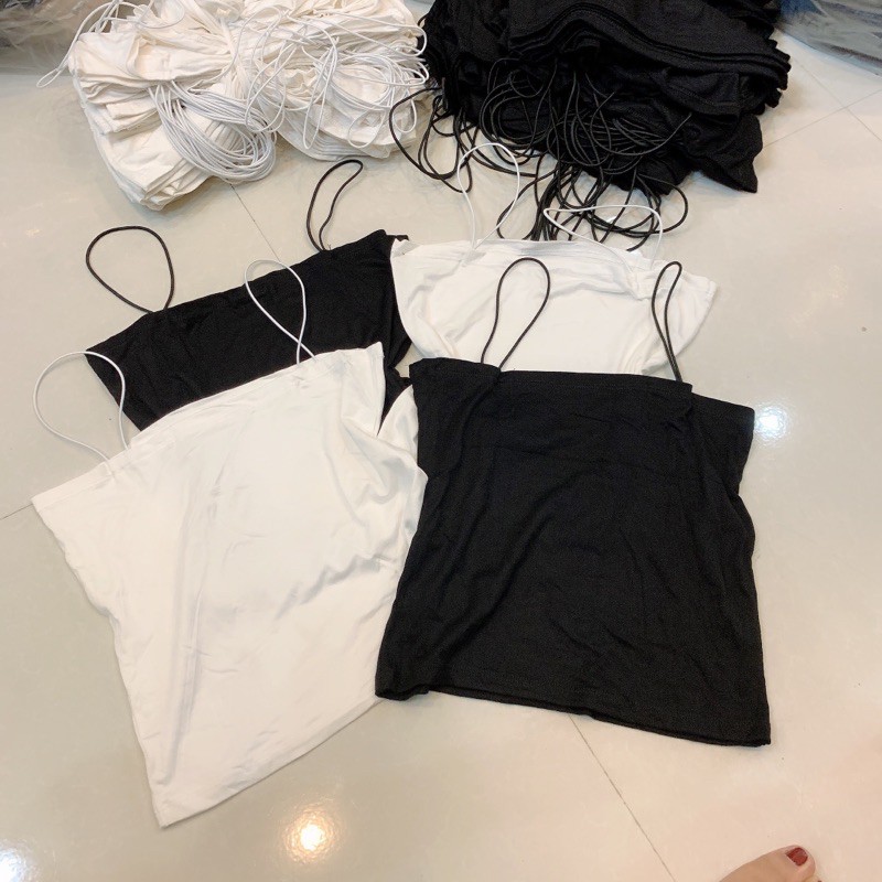Áo 2 dây sợi bún