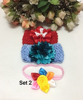 Combo 3 băng đô handmade dành cho bé iu