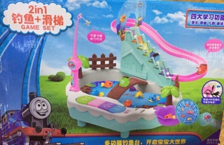 Đồ chơi câu cá,leo thang, đàn 3in1