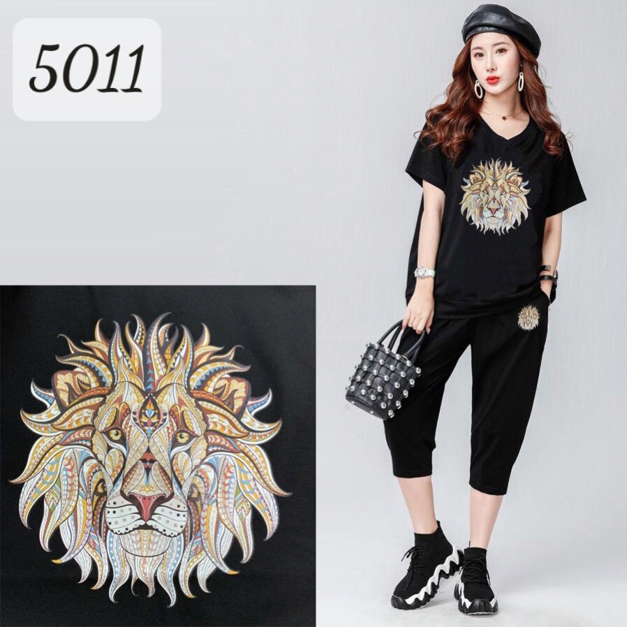 {Mua nhiều giảm} Set Lửng BIG SIZE cổ tim  hình - SLV - 5008 - 5009 - 5011 - 5012 - 5013 - 5121 - 5122 - 5123 - 5124