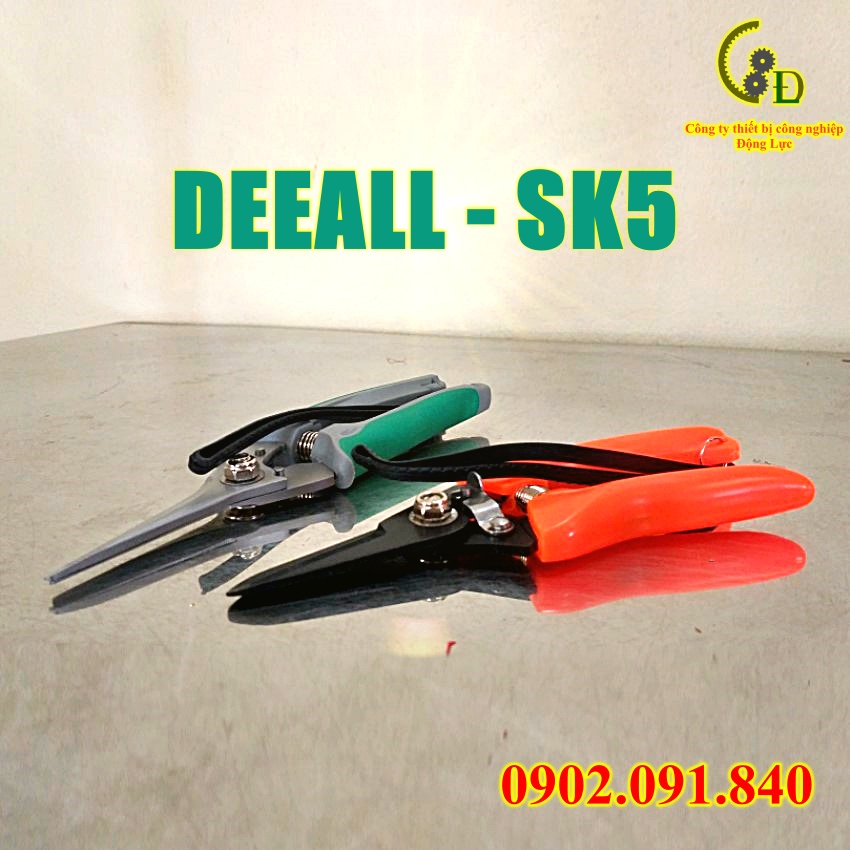 Kéo cắt dây điện ✴️ kìm  tuốt dây đa năng SK5 DeeAll