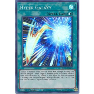 Thẻ bài Yugioh - TCG - Hyper Galaxy / KICO-EN021'