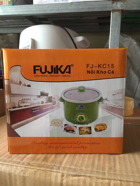 ✌️✌️Nồi kho cá, hầm cháo chậm Fujika 1,5L-2,5L