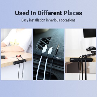Kẹp Giữ Dây Cáp Bằng Silicon