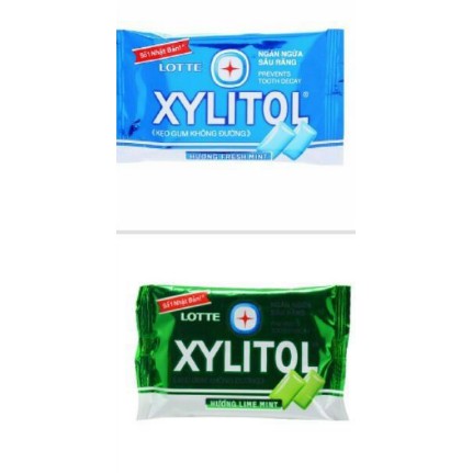 [Hàng chính hãng] Kẹo vỉ không đường Lotte xylitol ngăn ngừa sâu răng