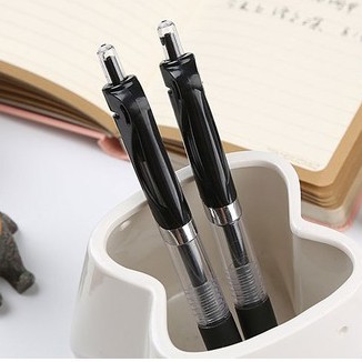 Bút bi bấm siêu sang đầu 0,5mm mực xanh đen đỏ