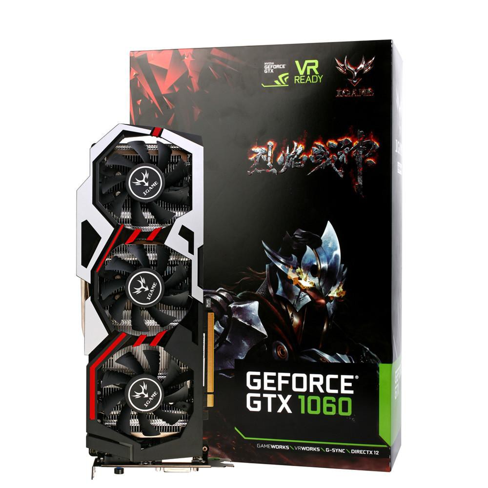 VGA GTX1060 3G D5 Colorful iGame 3 Fan Cũ