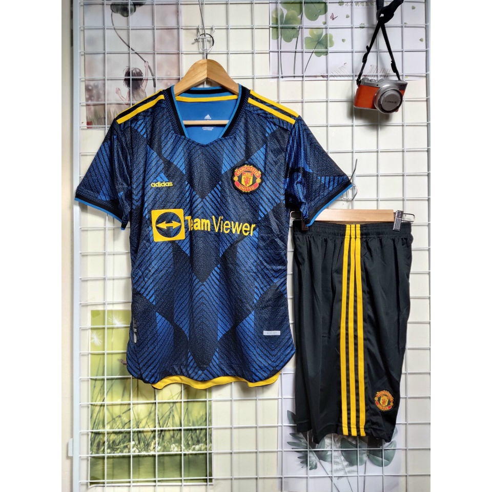 Bộ quần áo bóng đá cao cấp Manchester United phiên bản Play/ Bộ quần áo bóng đá MU vải Thái xịn