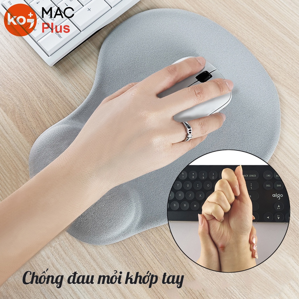 Lót Chuột Máy Tính &amp; Đệm Kê Bàn Phím Lớn KOIMAC Mouse Pad - ( Gaming Cute Slicone 3D Cao Cấp Dễ Thương Corgi, Anime,..)