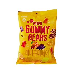 Kẹo Dẻo Gấu Gummy Jelly Vị Trái Cây No Brand 252g