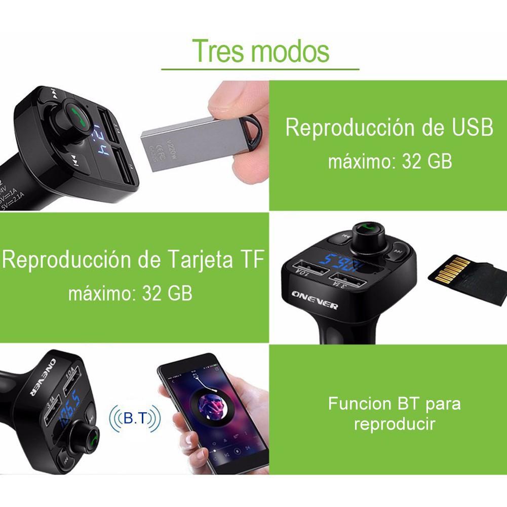 Tẩu nghe nhạc Bluetooth trên ô tô kiêm sạc điện thoại 2 cổng cao cấp Hyundai HY-82