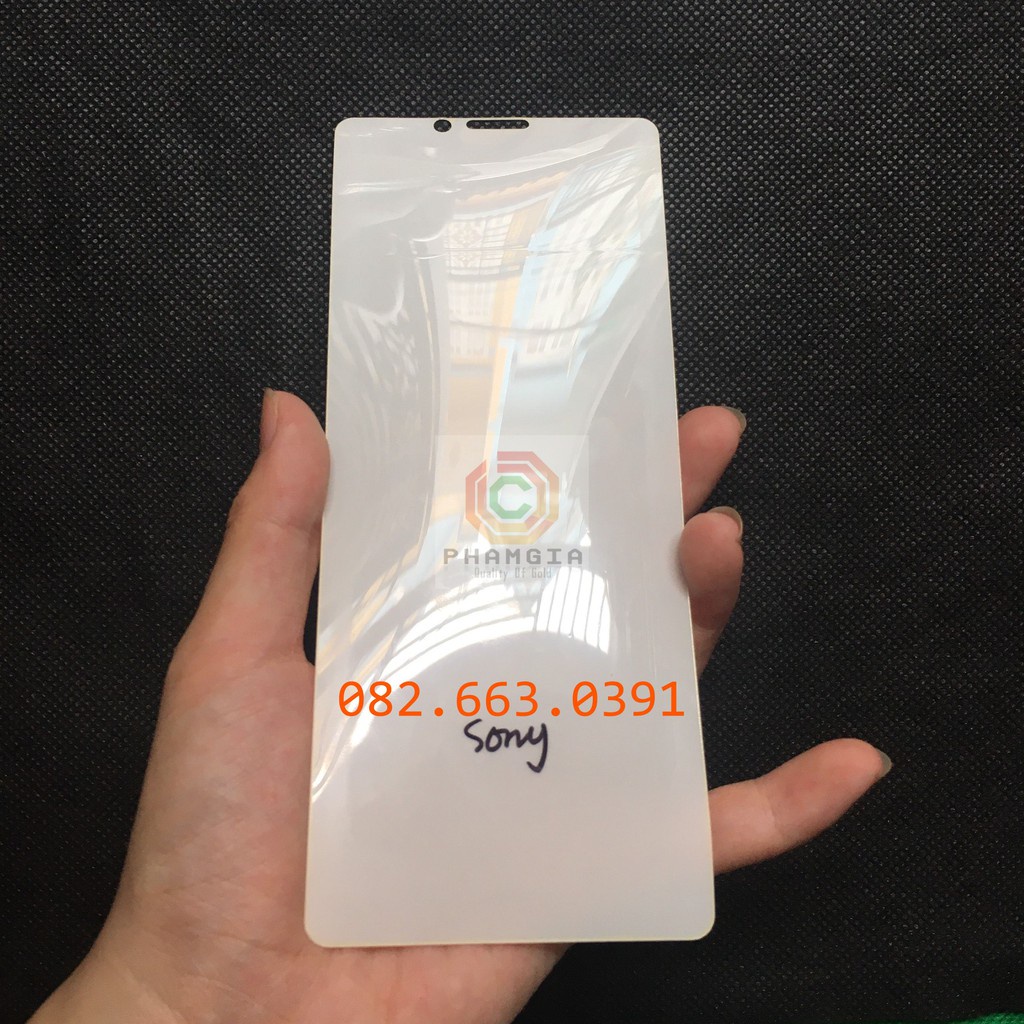 Dán PPF Sony Xperia 1/ Xperia 1 mark 2 (1 ii) cho màn hình, mặt lưng, lưng bo viền  loại trong loại nhám