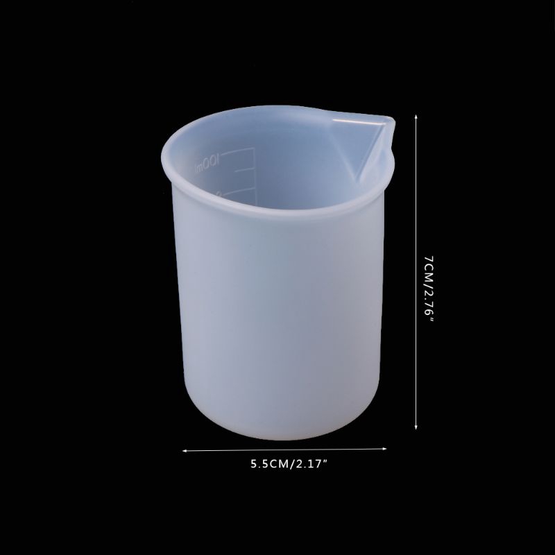 Bộ 5 Cốc Silicon Đo Lường 100ml