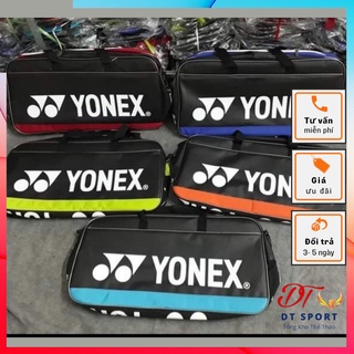 Túi đựng vợt cầu lông Yonex 2 ngăn ⚡ Free Ship ⚡ vải polyester màu xanh đỏ cao cấp