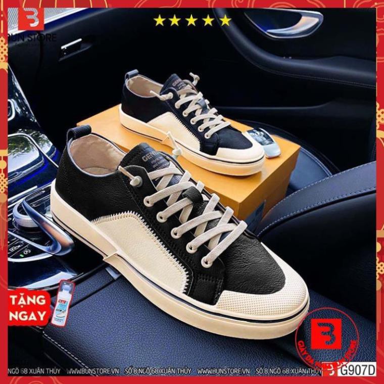 TOP Giày da Nam cao cấp Bun Store - Sneaker trẻ trung, phong cách G907D