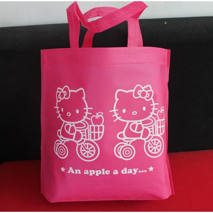 Túi đựng máy câu cá gấp gọn đa năng hình Hello Kitty