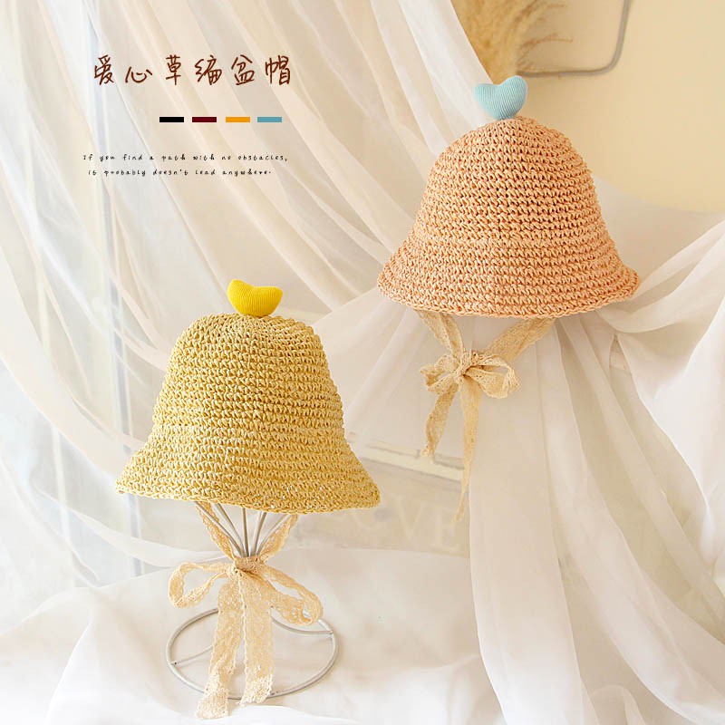 Nón Cói Chống Nắng Thoáng Khí Dễ Thương Dành Cho Bé Gái