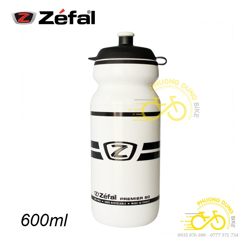 Bình nước xe đạp ZEFAL PREMIER 600ml