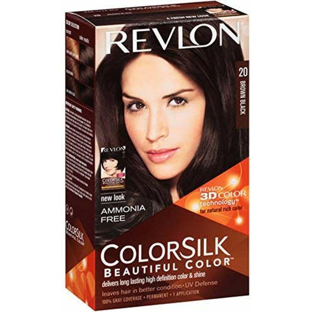 [Hàng Mỹ] Nhuộm Tóc REVLON - Màu Ra Trung Thực, Không Khô Tóc