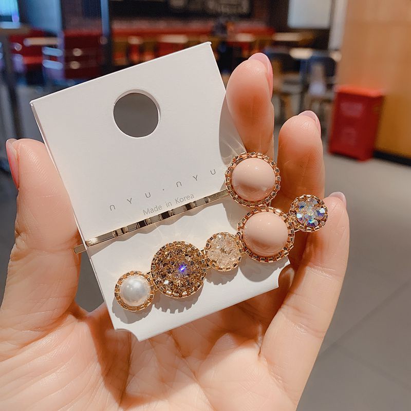 Bộ 2 Kẹp Tóc Ngọc Trai Thời Trang Hàn Quốc