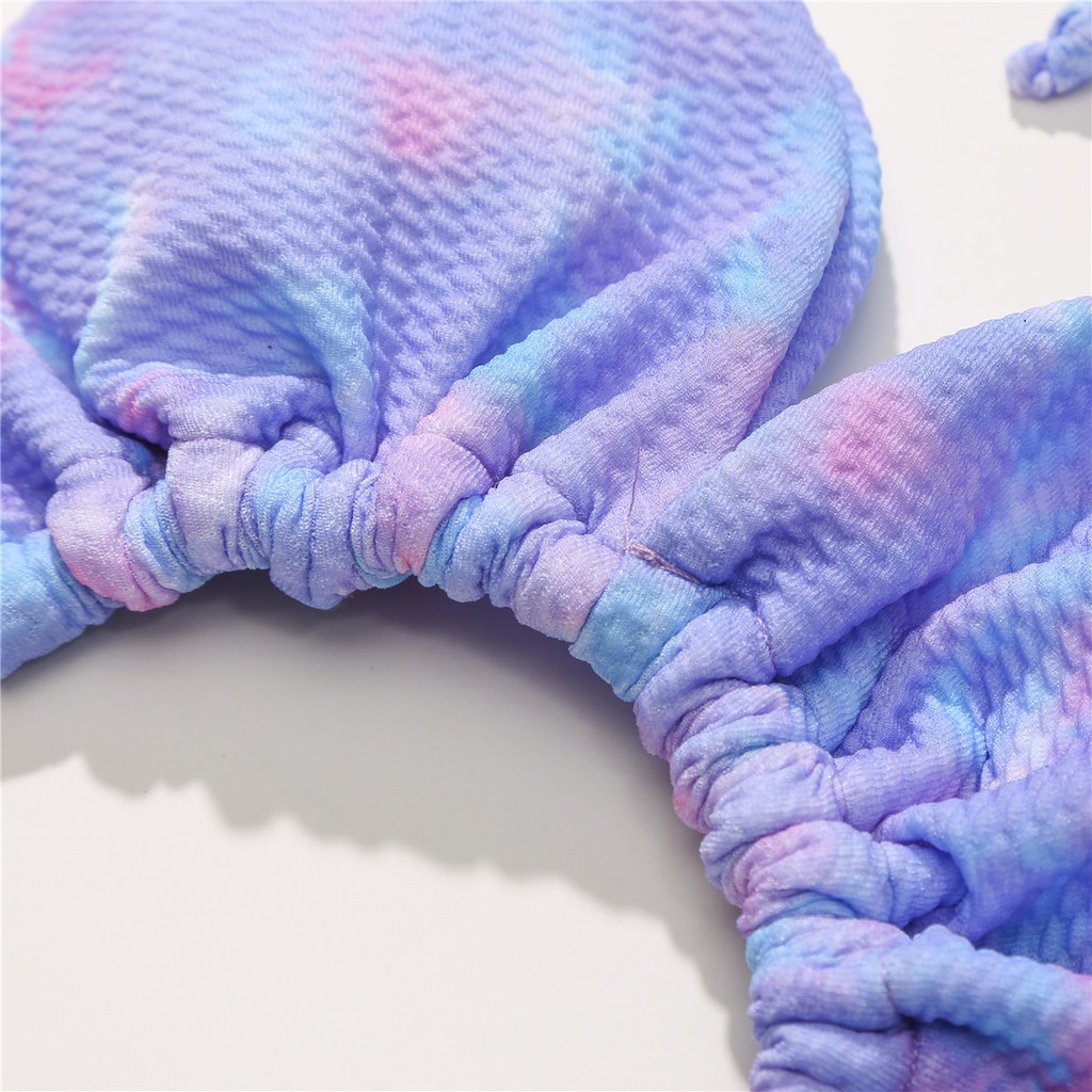 Bộ Bikini Buộc Dây Màu Tím Sc25 | BigBuy360 - bigbuy360.vn