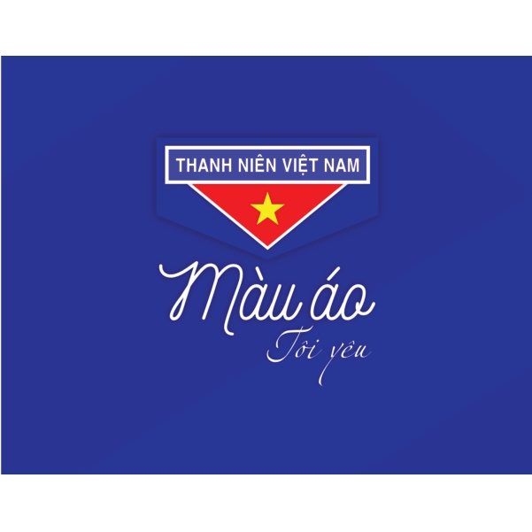 Logo THANH NIÊN VIỆT NAM - ủi áo thun ,nón mũ, áo khoác.