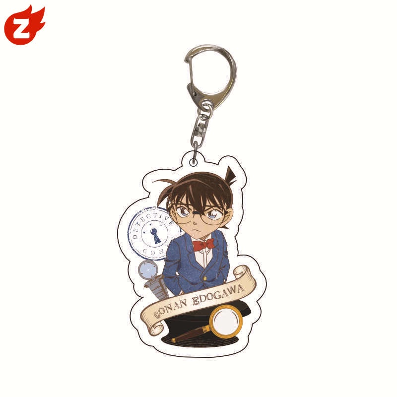 1 Móc Khóa Acrylic Hình Nhân Vật Thám Tử Conan