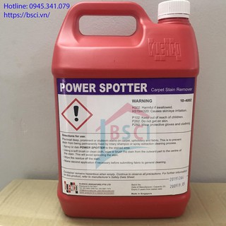 Hóa chất tẩy điểm trên ghế thảm Power spotter - Klenco can 5l