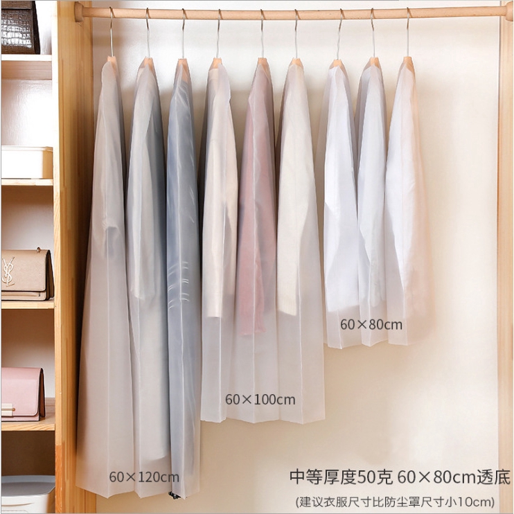 Túi bọc bảo vệ quần áo khỏi bụi bẩn có khóa kéo in họa tiết 3d tiện dụng