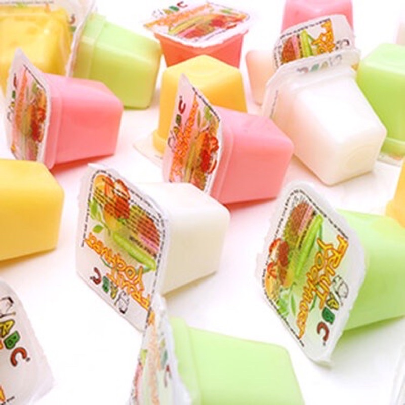 1KG THẠCH SỮA CHUA ĐỨC HẠNH MIX ĐỦ VỊ HÀNG CHUẨN