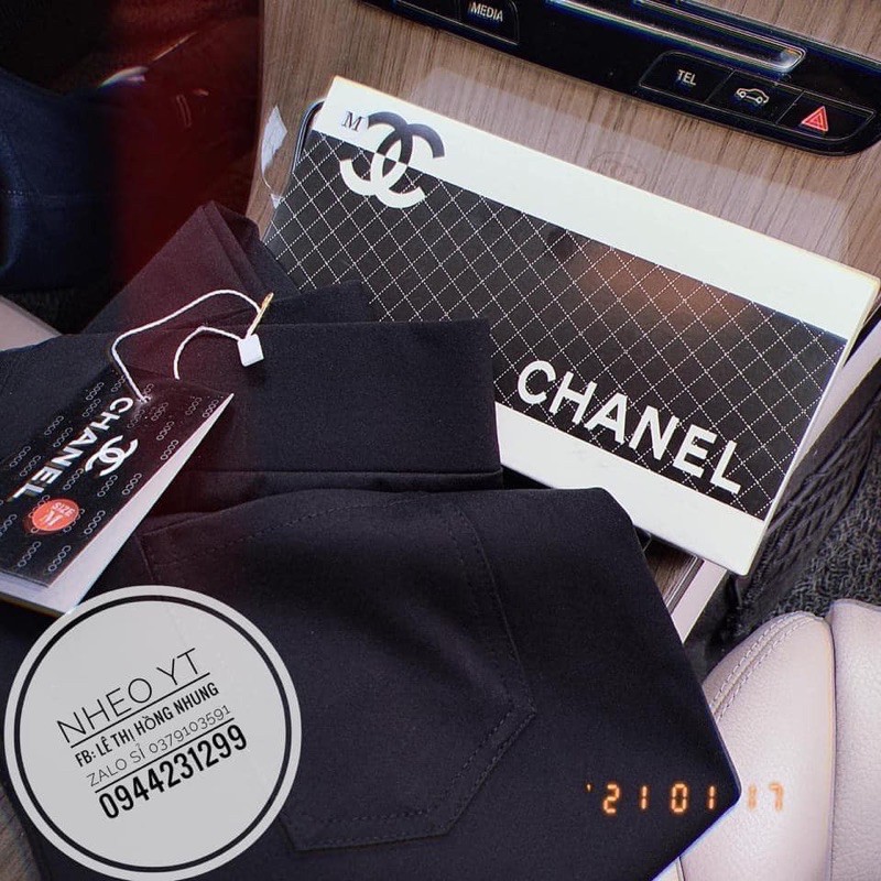 QUẦN LEGING CÓ TÚI SAU MÔNG Co giãn 4 chiều