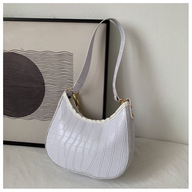 Túi Đeo Vai/Đeo Vai Màu Trơn Mẫu Mới 2022 Sức Chứa Lớn Cho Nữ