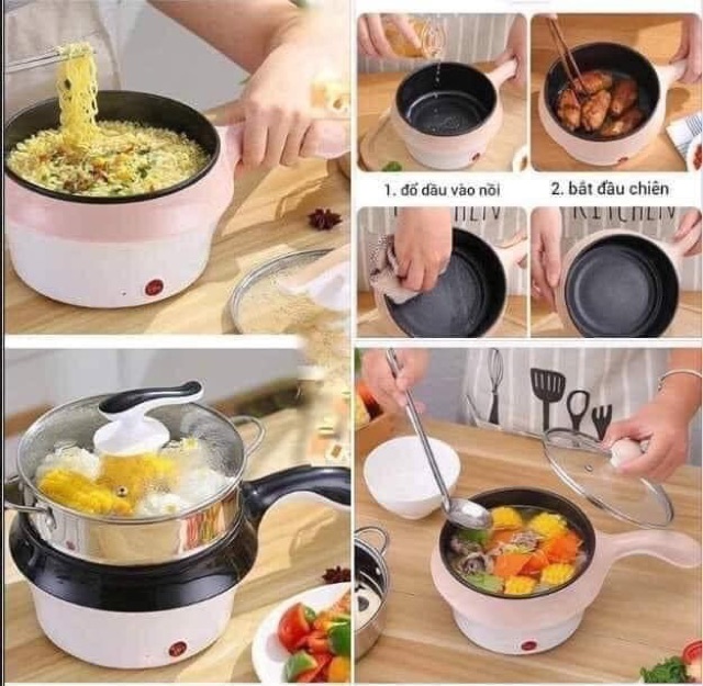 Ca mỳ lẩu 2 tầng