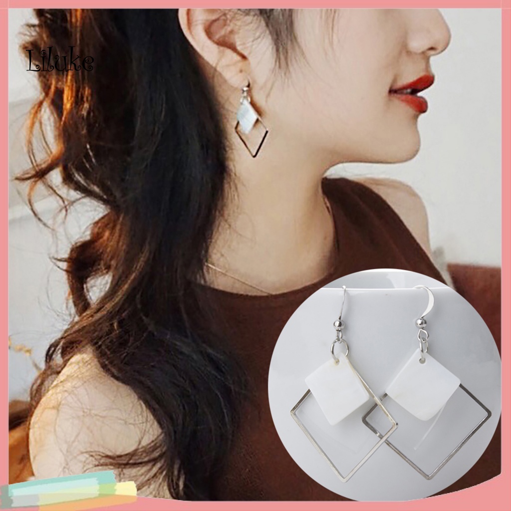 Đôi Khuyên Tai HìNh Vỏ ỐC DàI Cá TíNh ThờI Trang Cho Nữ