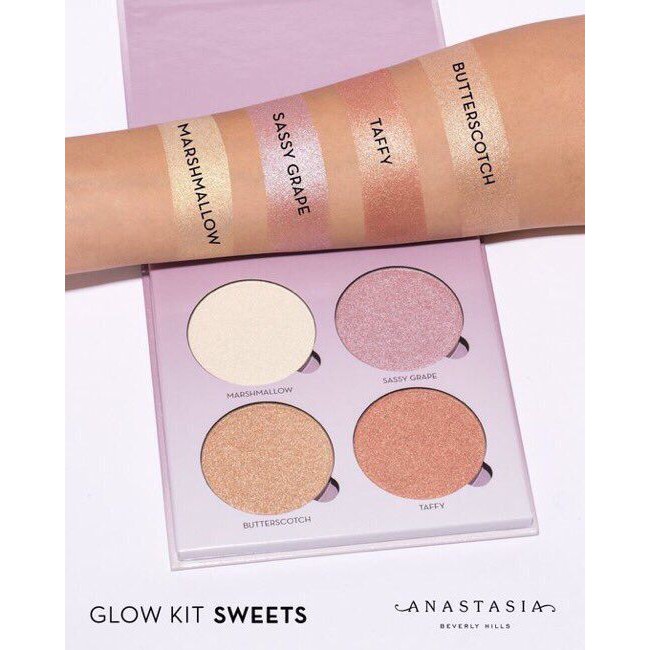 Bảng phấn highlight anastasia beverly hills sugar glow kit