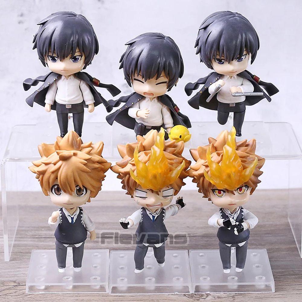 JARRED Katekyo Mô Hình Nhân Vật Hibari Kyoya Hoạt Hình Sawada Bằng PVC Để Bàn Trang Trí