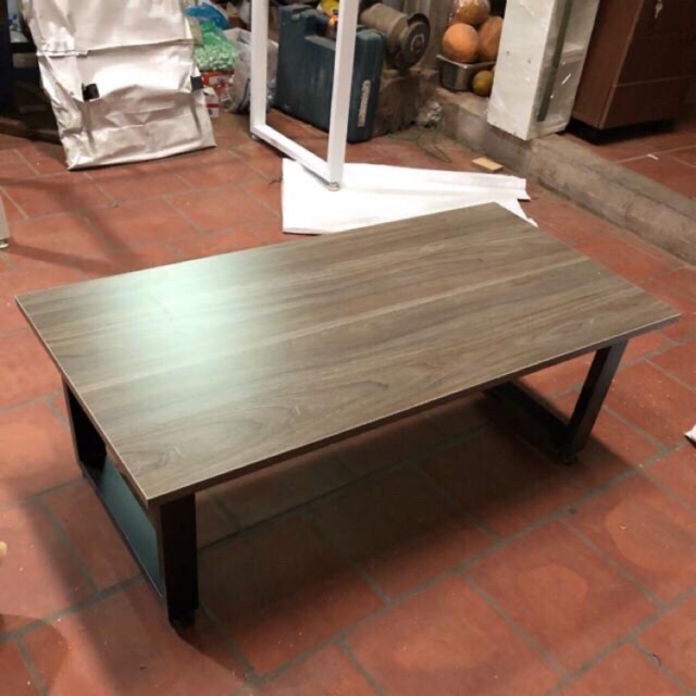 Bàn xếp vân gỗ MDF 50*80 cao 35 ngồi bệt ( Giảm ngay 15K ) | BigBuy360 - bigbuy360.vn