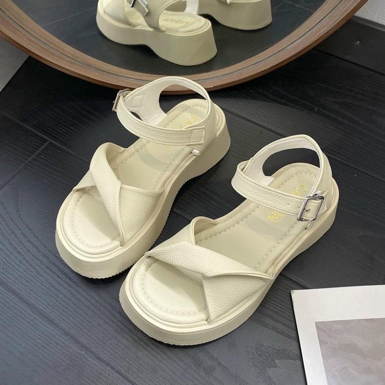 GIÀY SANDAL QUAI GẤP ĐẾ DR CAO 5 PHÂN