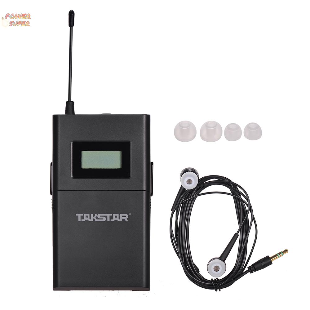 Bộ Truyền Nhận Tín Hiệu Âm Thanh Không Dây Tkstar Wpm-200R Uhf 6 Kênh Khoảng Cách 50m