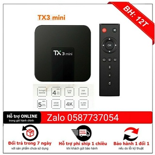 Android tivi box tx3 mini ram cpu s905 - ram 2gb, rom 16gb - android 10.0