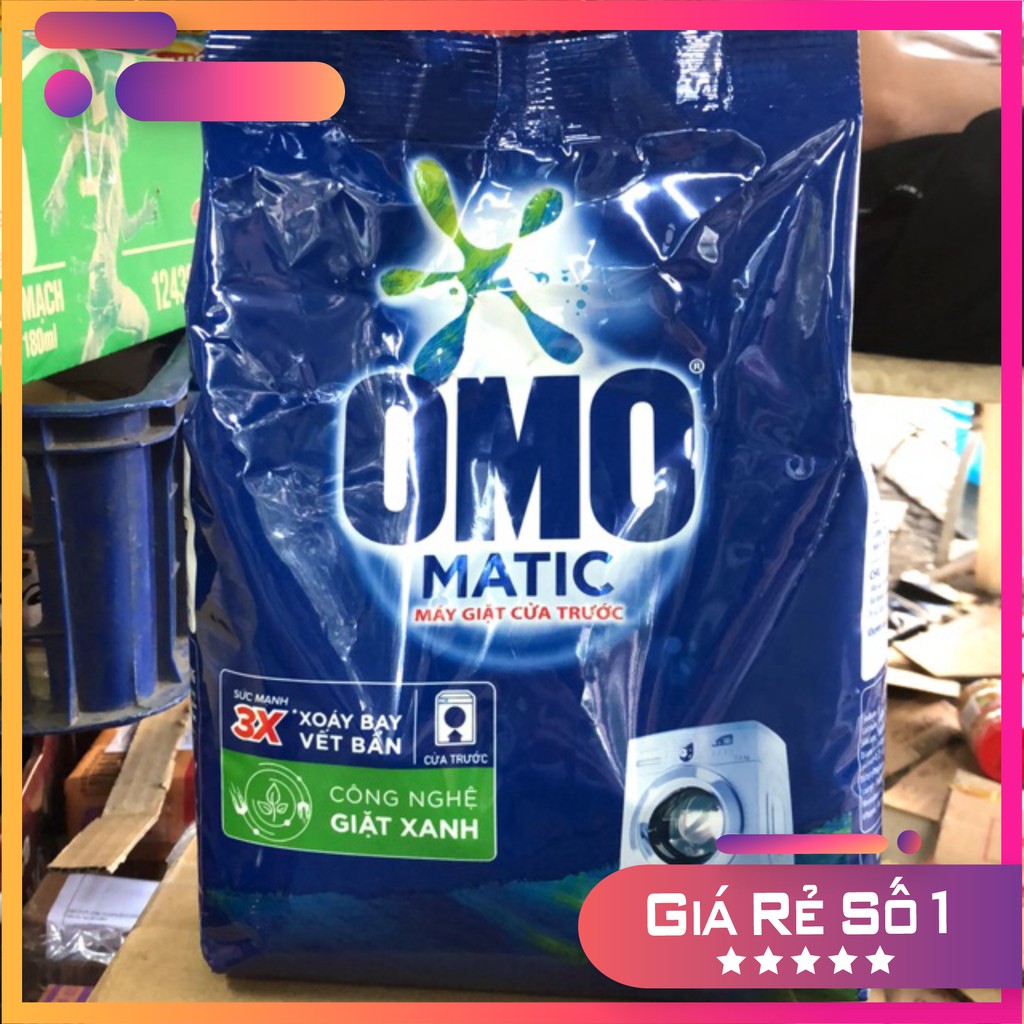 Bột Giặt Omo Matic Cửa Trước Bịch 3kg